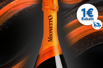 Mionetto Prosecco Rabattaktion 1 Euro - KW 34 und 35 in 2026